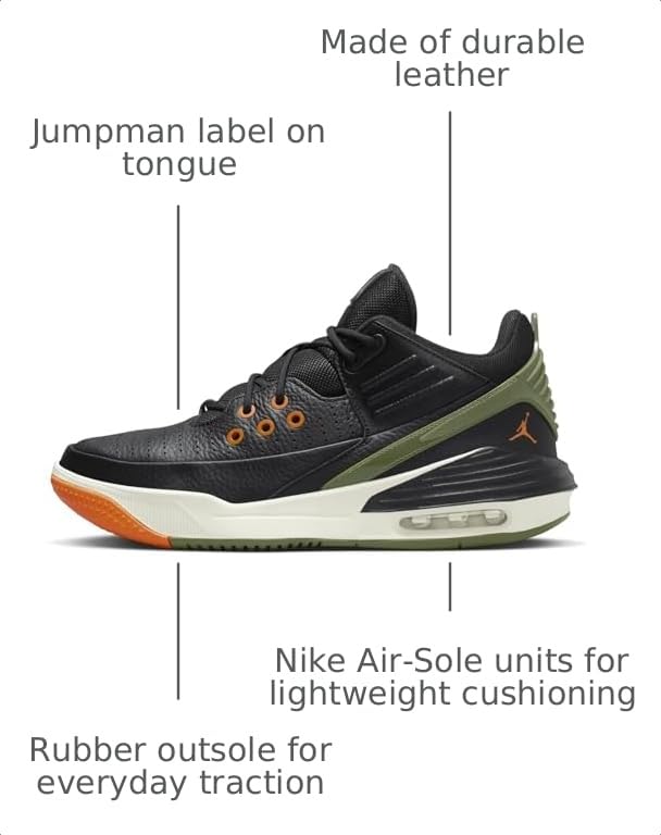 Image of Nike Men's Jordan Max Aura 5 Basketball Shoes