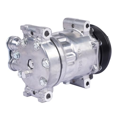 NEWZQ AC Compressor w/Clutch Replacement for Chevy S10 Blazer Express GMC Jimmy Savana 1500 2500 3500 Sonoma Olds Bravada 1996-2007 89018787 1136521 by NEWZQ - Image 6