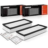 A-Premium 2-PC Engine Air Filter Compatible with Mercedes-Benz C63 AMG, C63 AMG S, GLC63 AMG, GLC63
