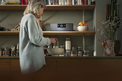 Philips Audio M6805/10 Stereo-Installatie met Bluetooth en Internetradio DAB+/FM (USB, Spotify Connect, MP3-CD, Audio-ingang, 50 W, Alles-in-één Microsysteem, Digital Sound Control) - Zwart - 2020/2021 Model - Image 6