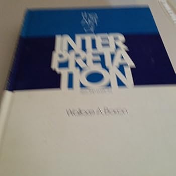 Hardcover The Art of Interpretation Book