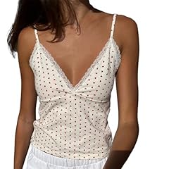 White Love Heart Low V Neck