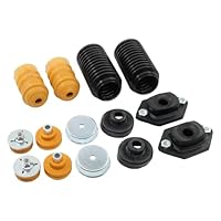 Federbeinstützlager Domlager Reparatursatz Stoßdämpfer Staubschutzsatz Federbeinhalterungen Staubschutz Anschlagpuffer Hinterachse hinten links und rechts für 1er E87 E81 E82 E88 3er E90 E91 E92 E93