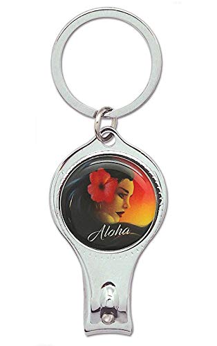 Island HeritageIsland Heritage Hawaiian Nail Clipper Keychain - Aloha Wahine
