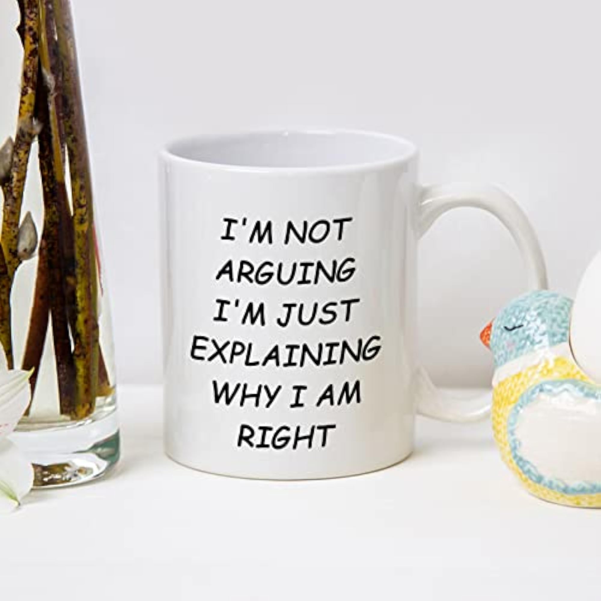 Funny Coffee Mug with Gag Gift Design