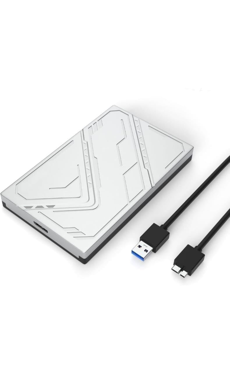 Portable External Hard Drive 500 gb USB3.0 High Speed Data Transfer Memory Expansion Data Storage & Portable Backup HDD Compatible with PC, Computer, MacBook, Chromebook.(500 gb)