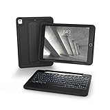 ZAGG Rugged Book - Durable, Magnetic-hinged Keyboard and Case for iPad Pro 10.5 inch, 10.2” iPad, iPad Air 3 - Black