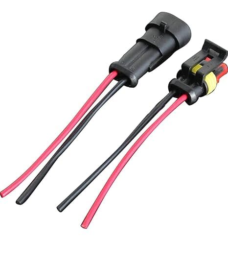 Speedwav 1 Set Waterproof Electrical Connector Seal 1.5mm Terminal 2 Pins Car Kit – Durable, Leak-Proof Solution-picture-10