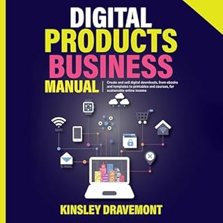 Digital Products Business Manual Audiobook By Kinsley Dravemont cover art