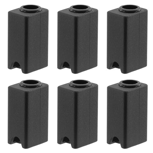 6PCS Silicone Sock for Elegoo Centauri Carbon, Heating Block Nozzle Protect Silicone Cover, High Temperature Resistant &