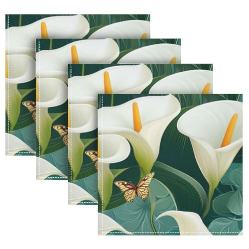 Servilletas de tela cuadradas 50.5x50.5 cm, pack de 6 miniatura 5