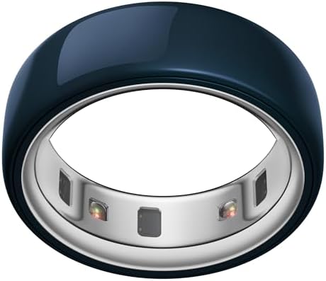 Oura Ring 4 Ceramic – Midnight – Größe 14 – Smart Ring – Bestimme Deine Größe vor dem Kauf