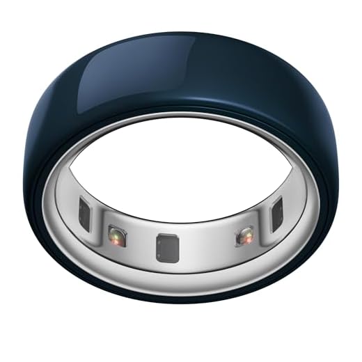 Oura Ring 4 - Ceramic Midnight - Size 8 - Smartring | Non-Standard Fit – Measure with Compatible Size Kit | Sleep, Heart Rate and Fitness Tracking Wearable | 8-Day Battery, iOS/Android Supported