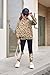 Arshiner Girls 2 Piece Outfits Fall Sweatsuits Long Sleeve Leopard Pullover Sweatshirts and Patchwork Leggings Fashion Tracksuits