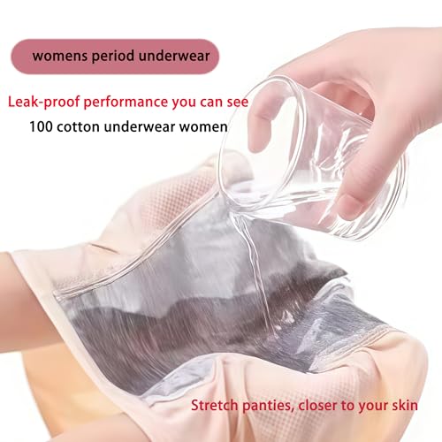 Image of Women's double-layer underwear, 95% cotton, comfortable and close-fitting, move however you want.