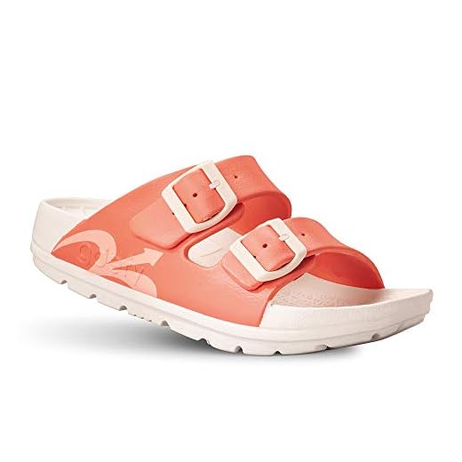 Gravity Defyer Women's Peach UpBov Sandal 9 M US - VersoCloud Multi-Density Shock Absorbing Ortho-Therapeutic Sandals