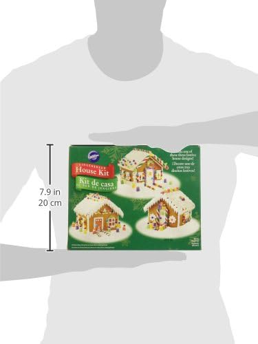 Wilton Ready to Decorate Gingerbread House Decorating Kit
