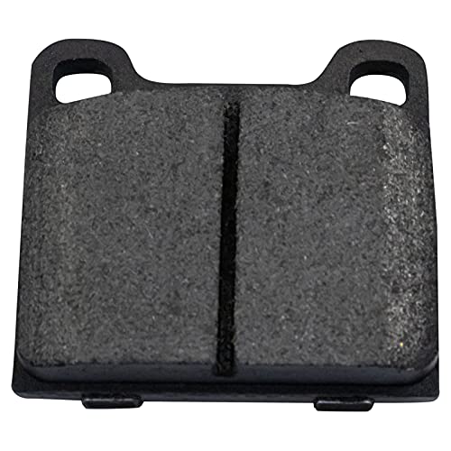 Image of TRQ Rear Brake Pad & Rotor Kit, with Chemical Kit Parking Brake Shoe Set Semi-Metallic Compatible with 1994-1996 Volvo 850 1998-2004 C70 1998-2000 S70