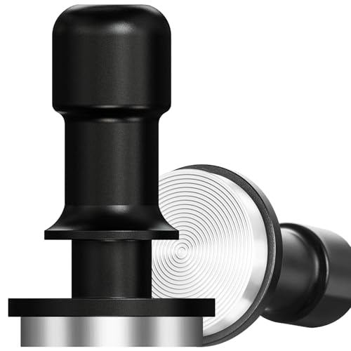 PUSEE 51mm Espresso Tamper - Premium Calibrated Coffee Tamper with Spring Loaded 30lb Pressure, 100% Stainless Steel