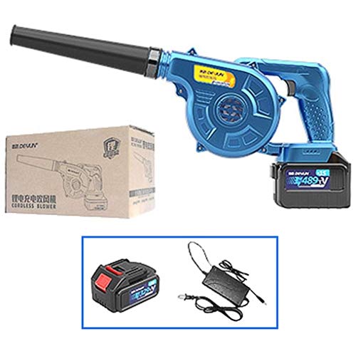Elektrisches 2-in-1-Laubgebläse Akku-Gebläse Und Staubsauger Für Sauberes Tierhaar, Autos, Möbel, Werkstätten, Verschiedene Ecken Usw,