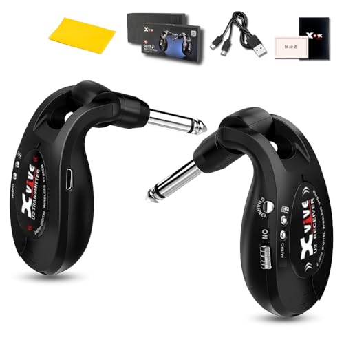 配信機器・PA機器・レコーディング機器 XV-U2 Digital Wireless BLACK Xvive 【XV-U2】 BK/Black U2 Wireless Guitar System デジタル