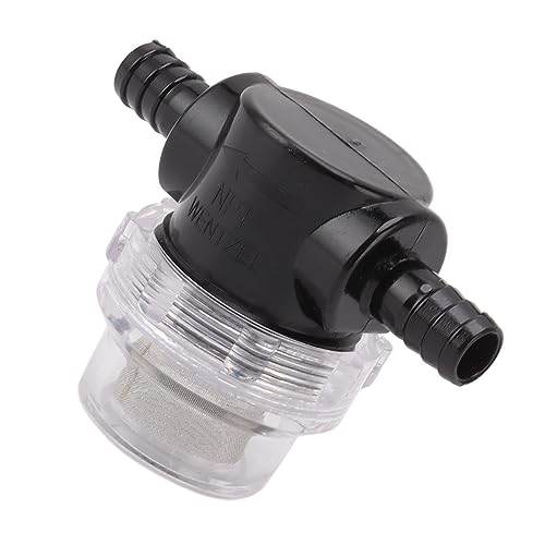 Strainer ABS G1/4 Pump on Strainer Irrigation Pipeline Filter RV Marine Boat Lawn