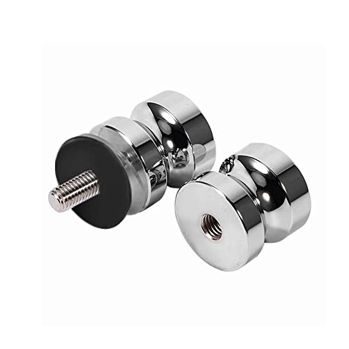 Back-to-Back Glass Door Knob Puller Push Handle Bathroom Shower Stainless Steel Type A