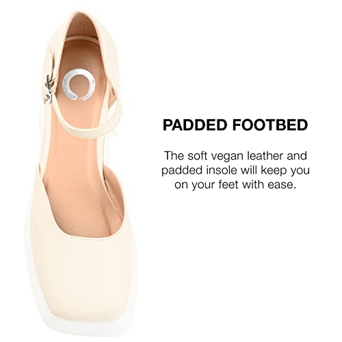 Journee Women's Lizaa Sporty Platform4