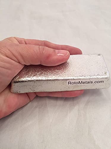 Roto Metals AM0071 Rotometals Whole Tin Ingot 99.9+% Pure thumb #1