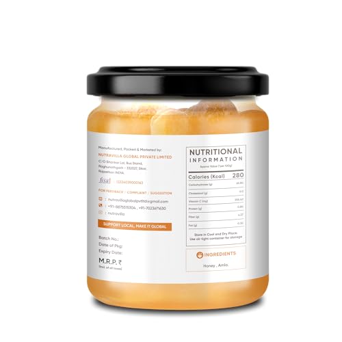 Nutravilla Amla Murabba 450g Sin Azúcar miniatura 2