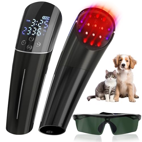 Image of Red Light Therapy for Dogs, 410nm, 660nm & 850nm Handheld Infrared Red Light Therapy Device for Dog Arthritis Pain Relief, for Joint Pain and Reduce Inflammation, Infrared Light Therapy for Your Pets