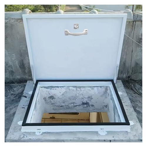 Trampilla de acceso a techo regulable de 58x76 cm con claraboya ventilada 2