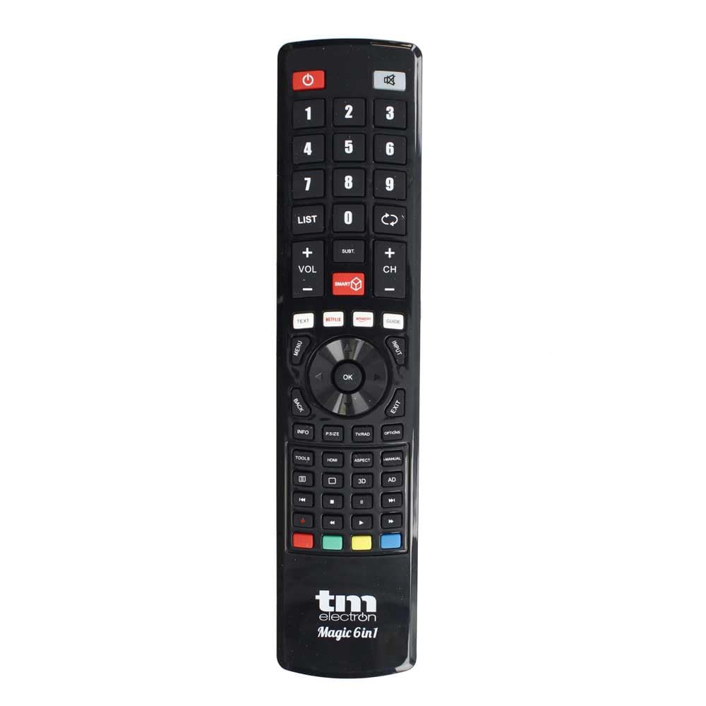 Mando Universal Magic 6 en 1 para TV Samsung/ LG/ Sony/ Panasonic/ Philips/ Hisense