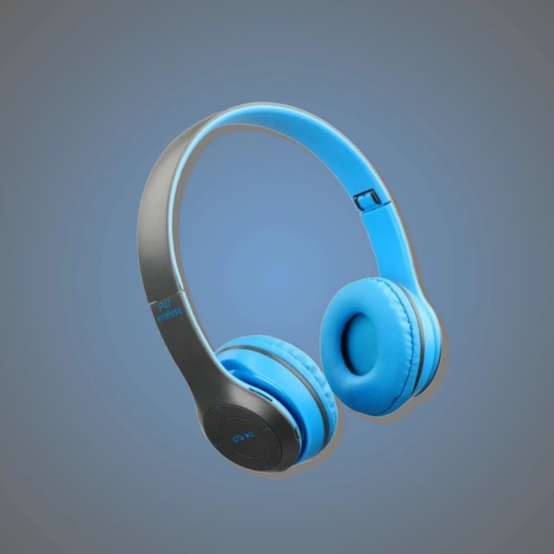 P47 Latest Wireless iC-99 Headphone with Mic & SD Card Slot Bluetooth Headset-image-38