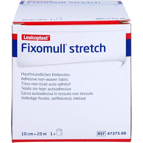 Fixomull Stretch bande élastique hypoallergénique grand format pour protection cutanée