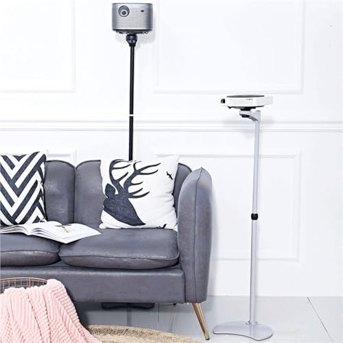 Soporte universal para proyector de suelo ajustable y negro sin perforación 6