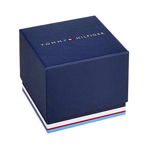 Tommy Hilfiger Men's Quartz Stainless Steel and Mesh Bracelet Casual Watch, Color: Blue (Model: 1791841) by Tommy Hilfiger - Used condition - Image 4