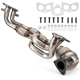 FOMIUZY Catalytic Converter Kit Fit Subaru Forester 2006 2007 2008 2009 2010 Impreza 2006-2011 Legacy Outback 2006-2012 Saab 9-2X 2006 2.5L