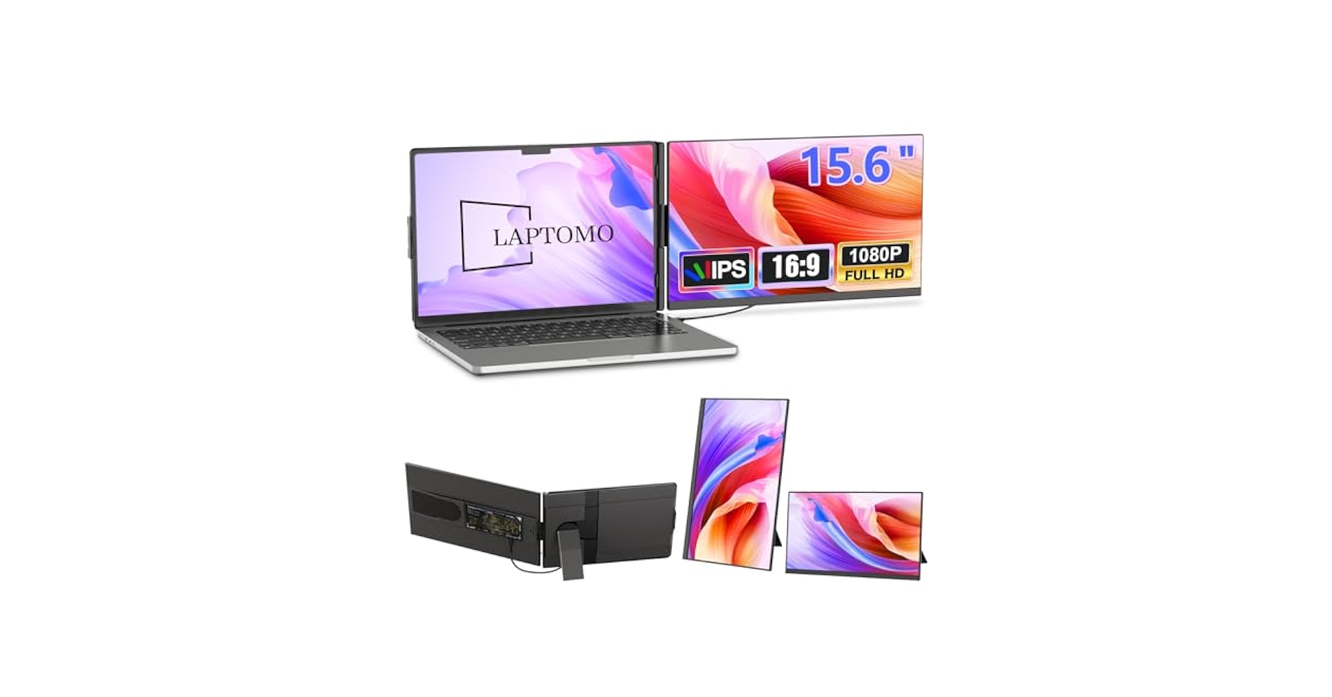 LAPTOMO L3 PRO・TOUCH SCREEN Amazon.com: Laptomo Laptop Screen Extender 15.6