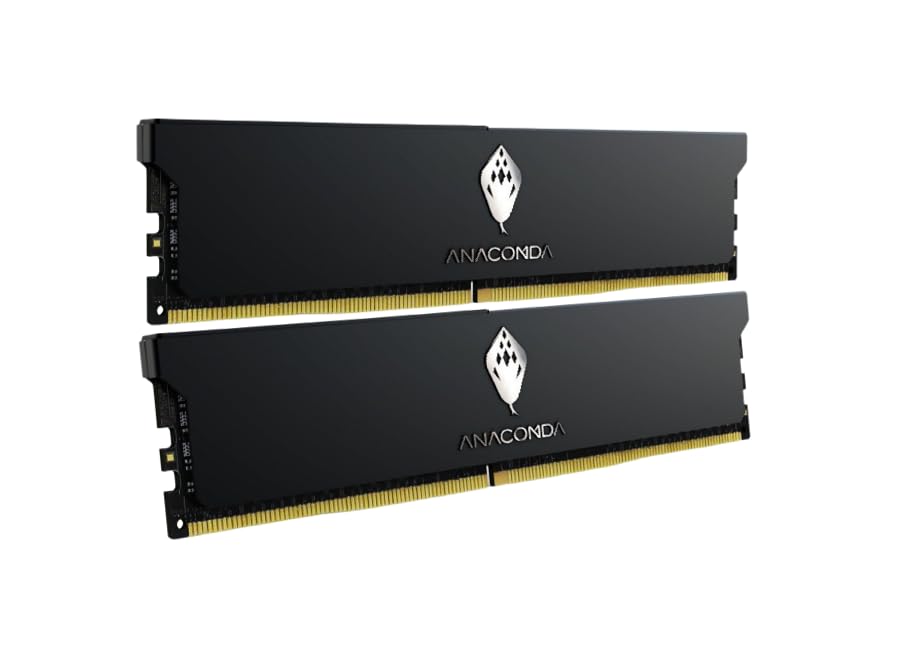MINPO ANACOMDA DDR5 RAM 32GB (2x16GB) 7200MHz CL34 Desktop Memory Intel XMP 3.0 Ready Only High-Performance Gaming Overclocking UDIMM 288-Pin Made in Taiwan