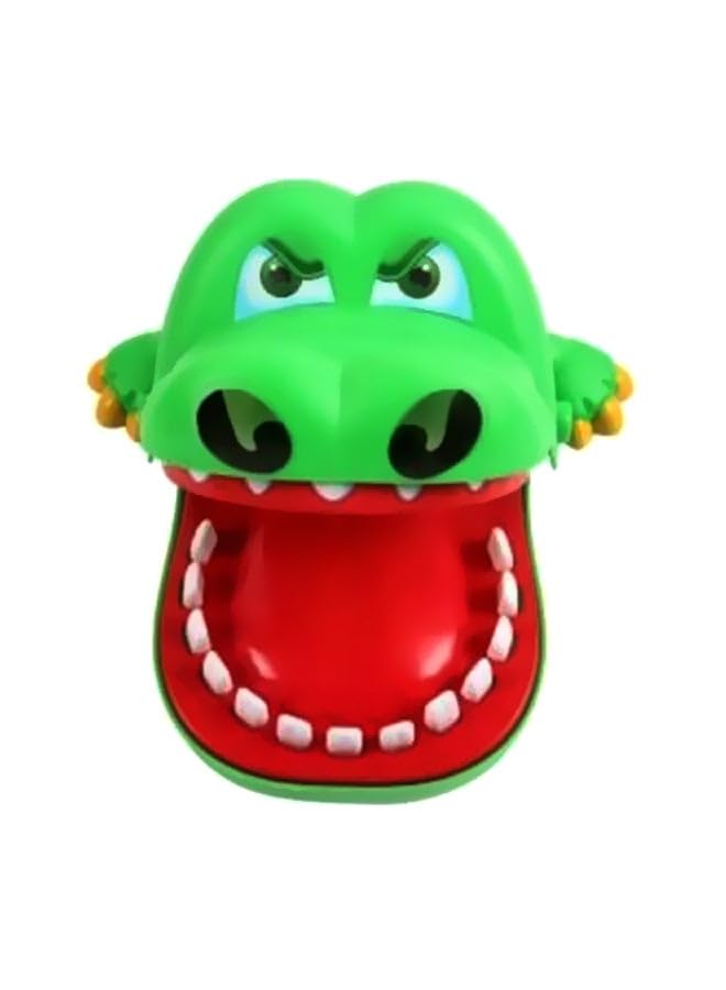 Large Crocodile Mouth Dentist Bite Finger Game Multicolored