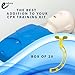 Endure Box of 20 Berman Oropharyngeal Airway, Berman Oral Airway Kit – Dual Channel, Reinforced Bite-Block OPA Set (Yellow, 3-90 mm)