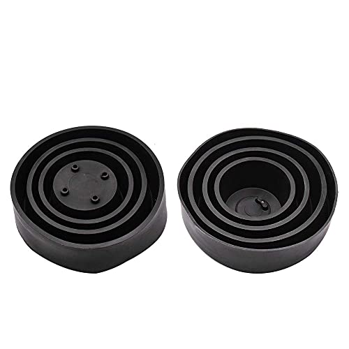 HUIQIAODS Auto LED-Scheinwerfer Staubschutzkappe Wasserdichte Gummi-Gehäusekappe für 50-95 mm