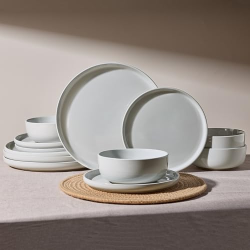 Famiware Milkyway Plates and Bowls Set, 12 Pieces...