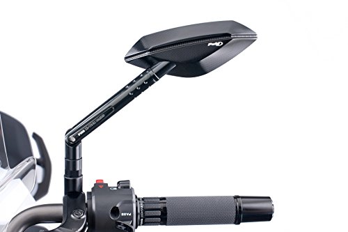 Puig 6220N Retrovisor Hi-Tech 2, No Homologado, Color Negro