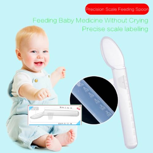 Image of Baby Nasal Aspirator Care Set, Silicone Ball Nasal Aspirator, 5 Milliliter Dropper Feeder, 10 Milliliter Feeding Spoon, Nose, Ear and Navel Dirt Cleaning Tweezers, Silicone and PP Material