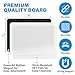 YES4QUALITY Magnetic Dry Erase Whiteboard Sheet for Fridge 19x13 in, with Stain Resistant Technology, Includes 3 Fine Tip Markers & Big Eraser with Magnets, Refrigerator White Board Planner