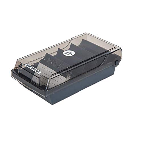 LOVIVER Capacidade: 500 Cartões Armazenamento De Arquivos De Caixa De Cartão De Índice De Suprimento