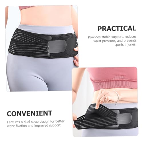 Faja lumbar transpirable para soporte abdominal ajustable miniatura 4
