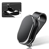 NEWZEROL Einhand Clip Brillenhalter für Auto Sonnenblende, Einhändiger Zugriff und Aufbewahrung, Minimalistischer Auto-Brillenclip, Universelles Auto-Zubehör für Die Meisten Brillen und Sonnenbrillen